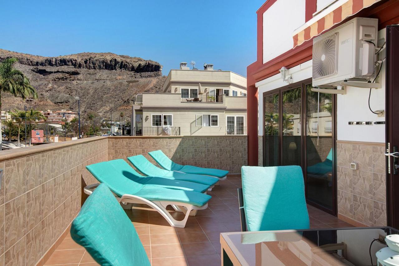 Apartamento Pedro Puerto De Mogan Bagian luar foto