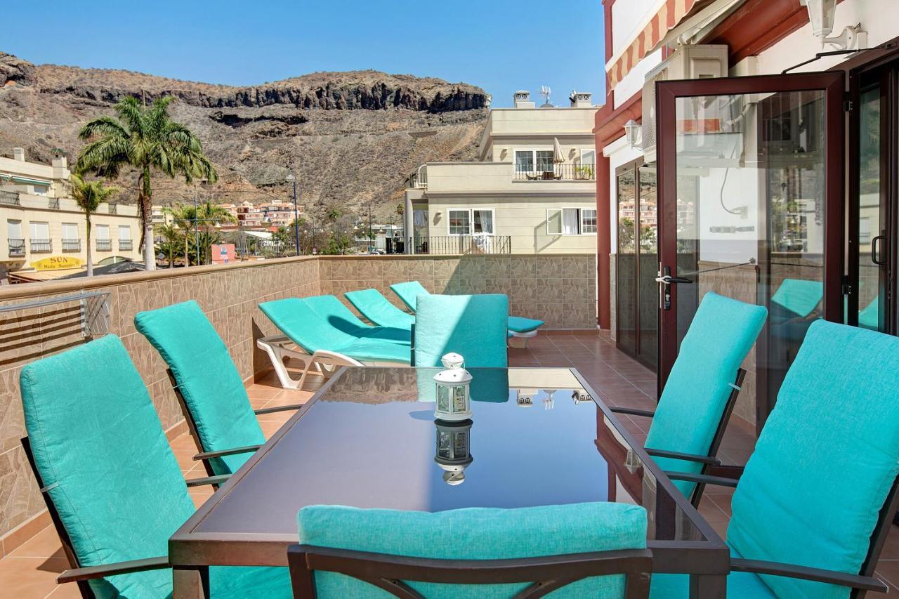 Apartamento Pedro Puerto De Mogan Bagian luar foto