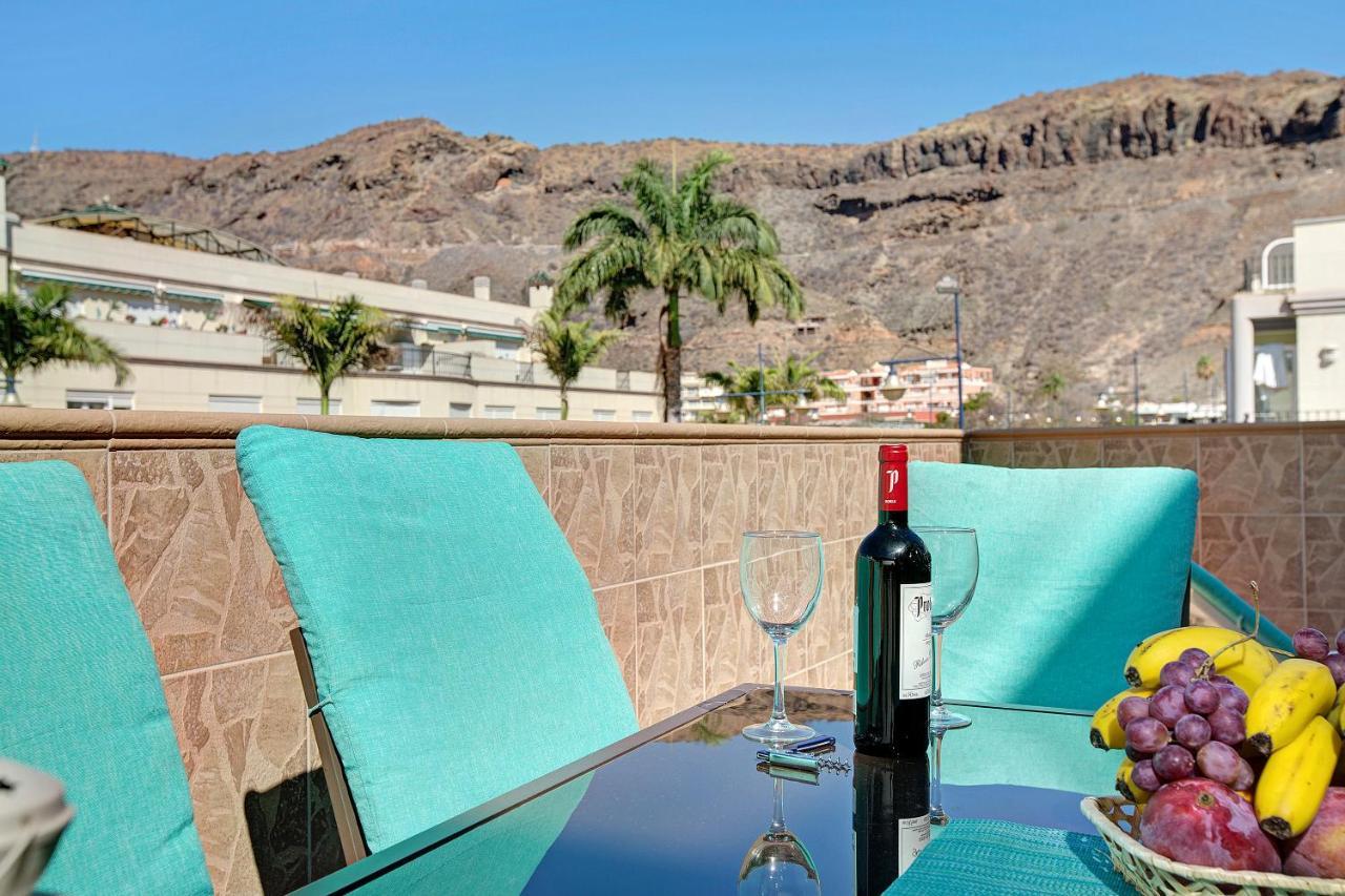 Apartamento Pedro Puerto De Mogan Bagian luar foto